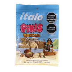 Italo- Moneda Chocolate  X 75 Gm