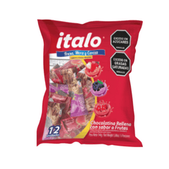 Italo- Tableta Rellena Bolsa 36 Dp X 12 Und